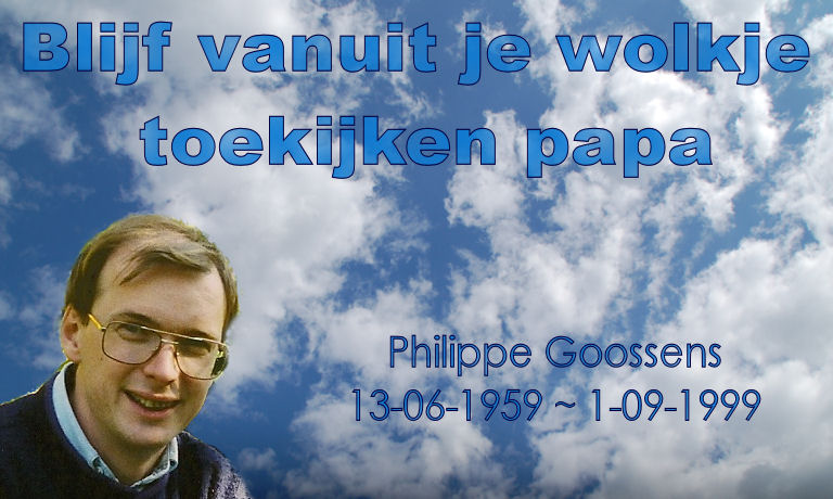 Klik om een video te zien opgedragen aan Philippe